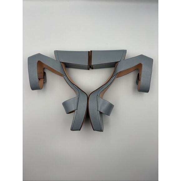27 Edit Naturalizer Jaselle Platform High Heel Sandal In Glacier Grey Size 8 - Picture 10 of 12